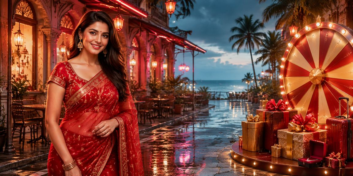 গাজীপুরে শাড়িতে রুলেট গেমের আনন্দময় অভিজ্ঞতার দৃশ্য